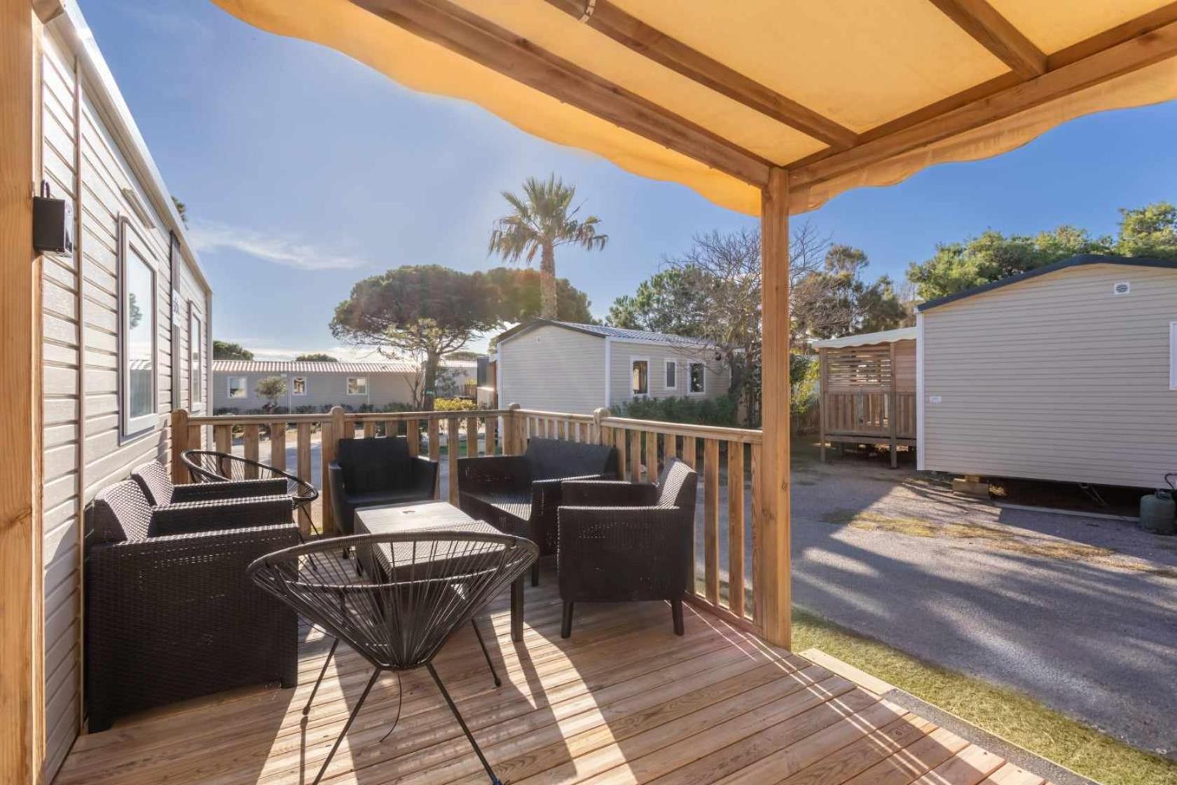 Mobilhome Soleia Neuf 2023 Mar Estang Siblu Village Canet-En-Roussillon Exterior photo